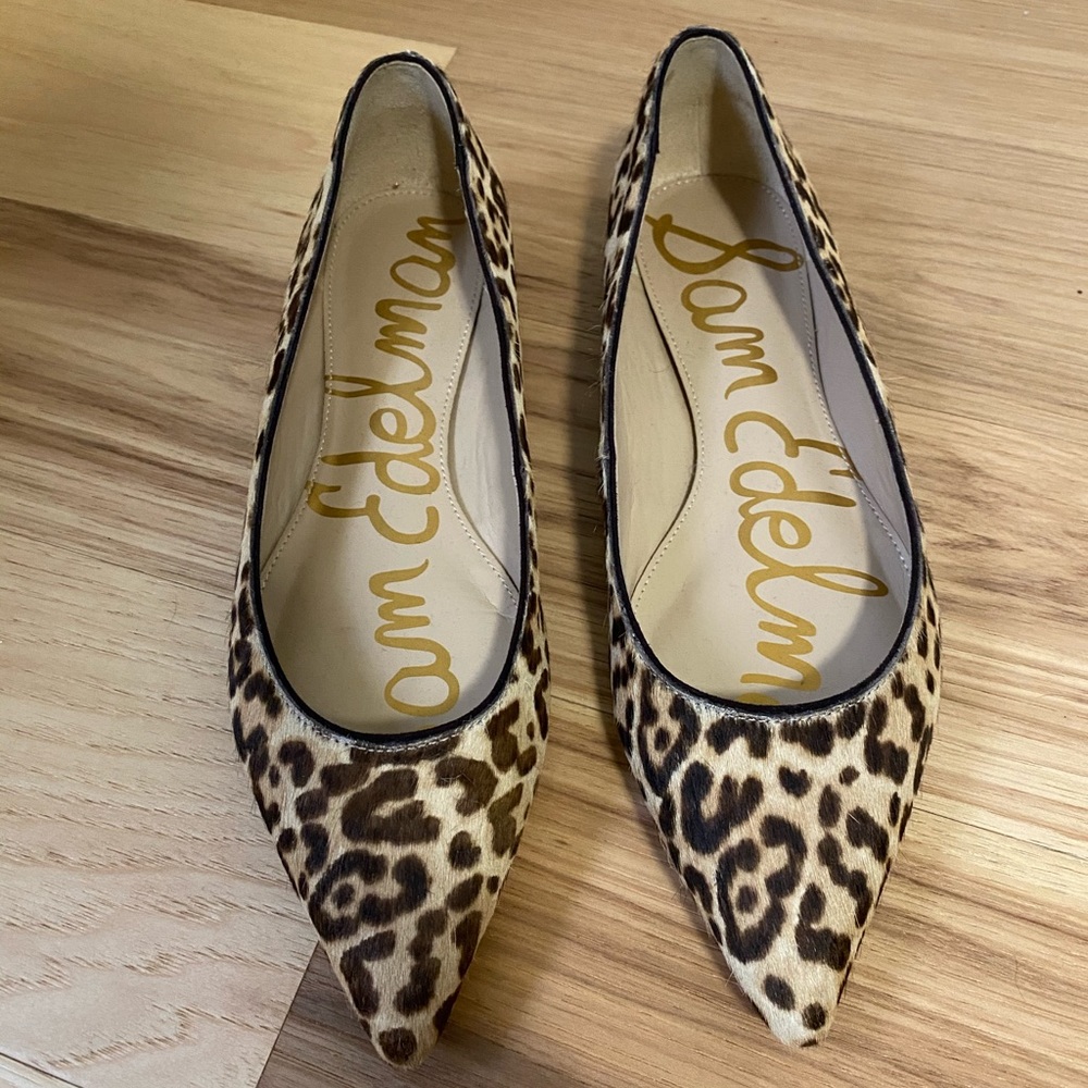 Sam Edelman Leopard Print flats
